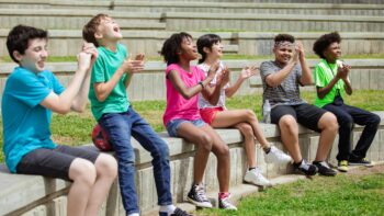 laughing at fun tongue twisters for kids