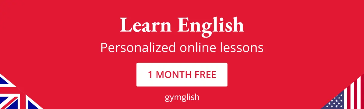 gymglish english lessons free 1 month trial